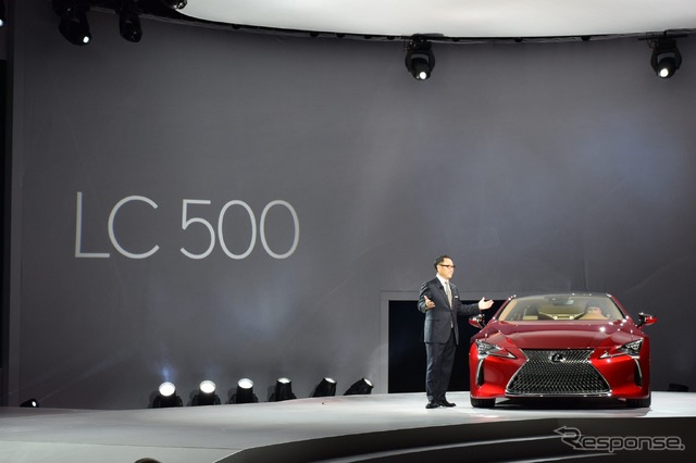 レクサス LC500(デトロイトモーターショー16)