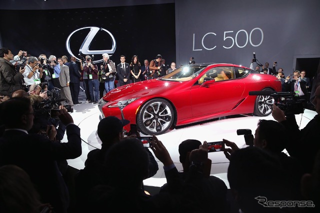 レクサス LC500(デトロイトモーターショー16)
