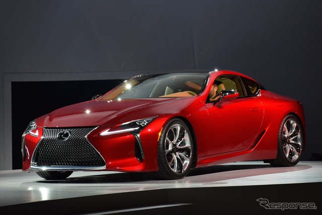 レクサス LC500(デトロイトモーターショー16)