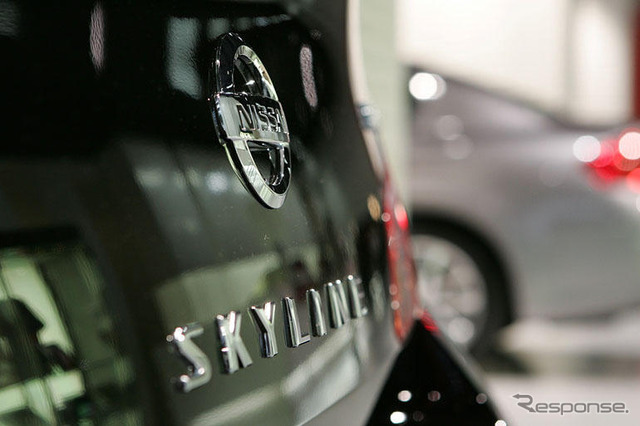 【日産 スカイライン 新型発表】ゴーンCEOの スカイライン より大事な約束