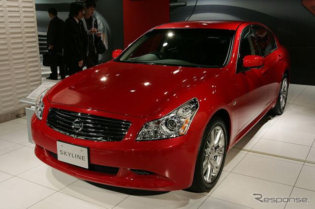 【日産 スカイライン 新型発表】ゴーンCEOの スカイライン より大事な約束