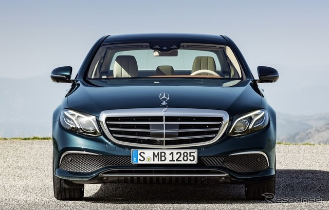 メルセデスベンツ Eクラスセダン 新型の PHV、E350 e