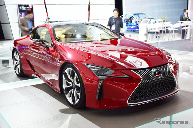 レクサス LC500(デトロイトモーターショー16)