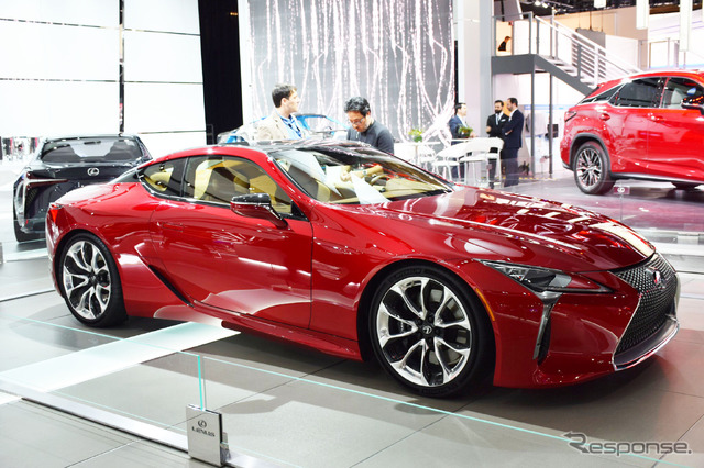 レクサス LC500(デトロイトモーターショー16)