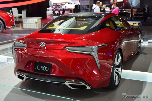 レクサス LC500(デトロイトモーターショー16)