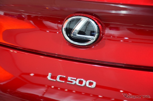 レクサス LC500(デトロイトモーターショー16)