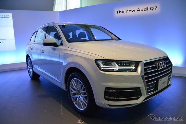 アウディ Q7 新型発表会