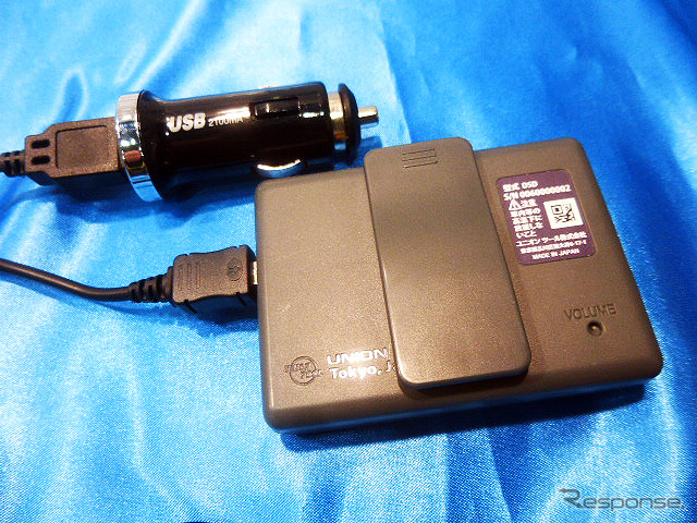 ユニオンツールの眠気通知器「DSD」(ウェアラブルEXPO2016/東京ビッグサイト/2016年1月14日)