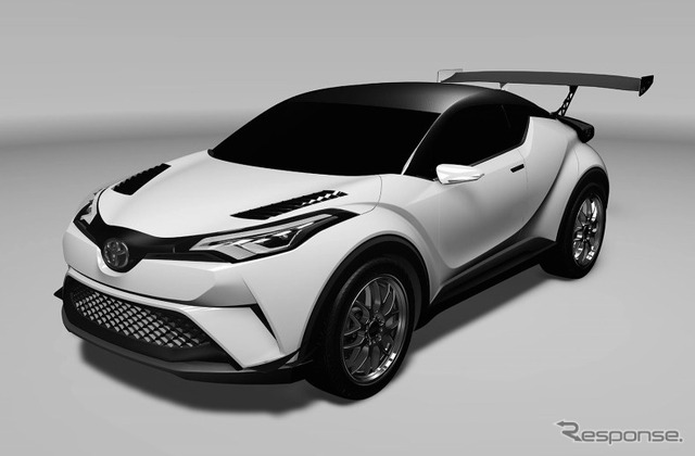 トヨタ C-HR レーシングのCG画像