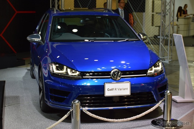 VW ゴルフ R ヴァリアント(東京オートサロン16)