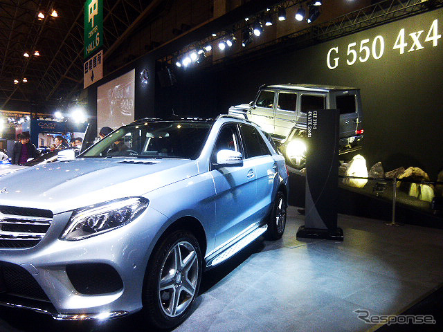 『G 550 4x4 2』を国内で初公開したメルセデス・ベンツ日本(東京オートサロン2016/1月15日/幕張メッセ)