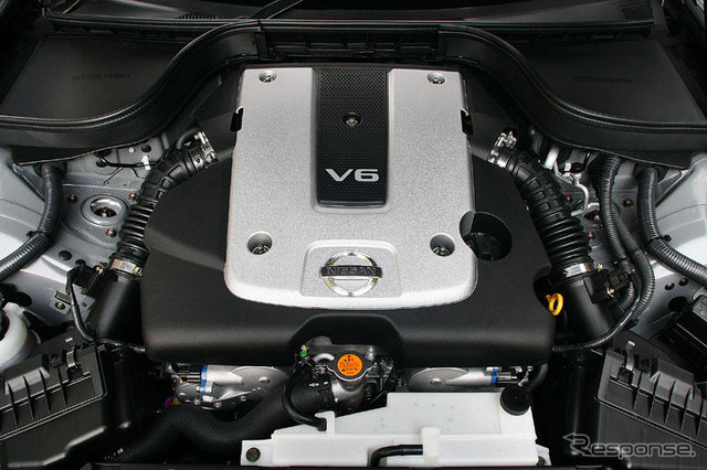 【日産 スカイライン 新型発表】VQエンジンは新型