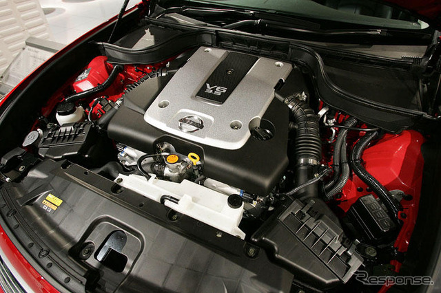 【日産 スカイライン 新型発表】VQエンジンは新型
