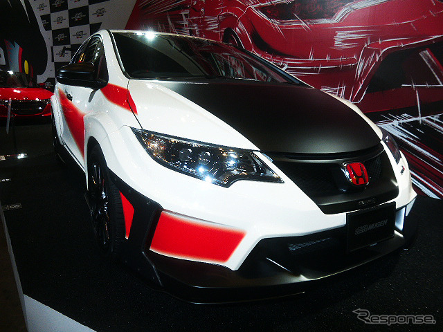 無限シビックタイプRコンセプトやS660 無限RAプロトタイプを展示した無限(東京オートサロン2016/1月15日/幕張メッセ)