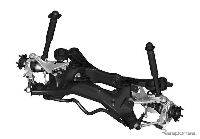 【日産 スカイライン 新型発表】サスペンスションも全面見直し