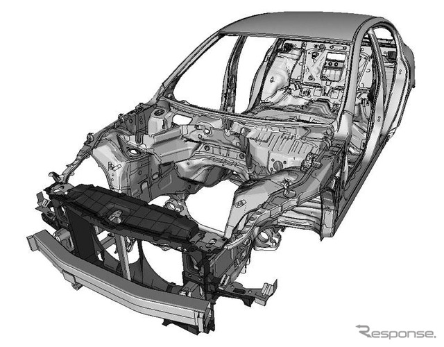 【日産 スカイライン 新型発表】プラットフォームもボディも一新