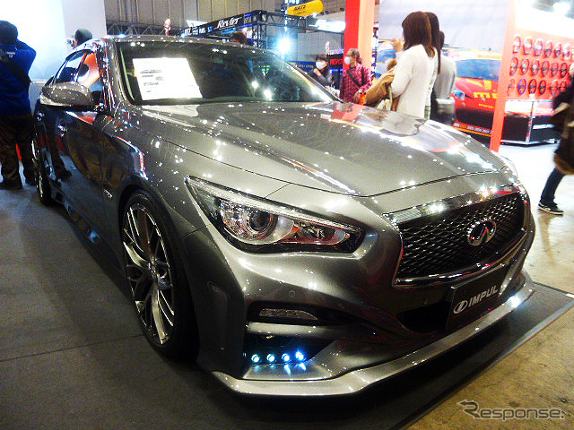 2014・2015年式車をベースとした2016年モデルを4台(IMPUL X-TRAIL、IMPUL DAYZ、IMPUL DAYZ ROOX)を公開したホシノインパル