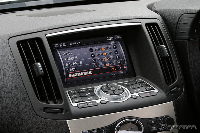 【日産 スカイライン 新型発表】最強のメーカー純正ナビ