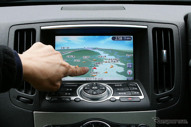 【日産 スカイライン 新型発表】最強のメーカー純正ナビ
