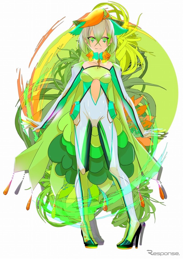 サーモテクトライムグリーンイラストレーション:穂嶋