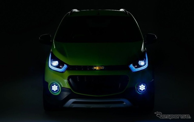 シボレーの新コンセプトカーの予告イメージ