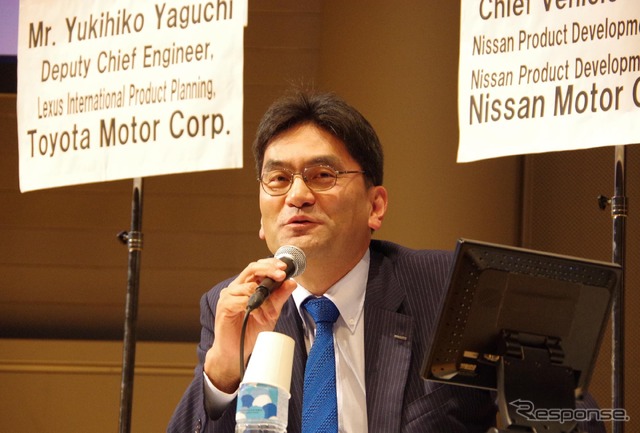 東倉伸介氏(Nissan第二製品開発本部 Nissan第二製品開発部車両開発主管)