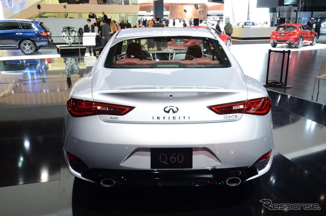 新型インフィニティQ60(日産 スカイライン クーペ)