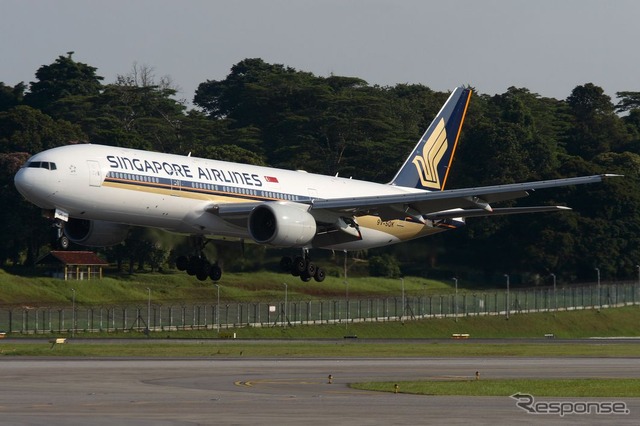 シンガポール航空のB777-200