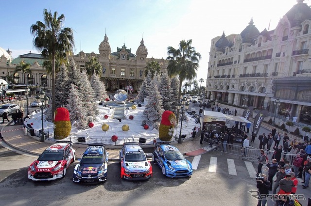 WRC 開幕戦 ラリーモンテカルロ