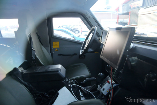 メルセデスベンツ LAPV(Light Armored Patrol Vehicle)スクープ写真