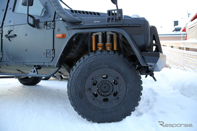 メルセデスベンツ LAPV(Light Armored Patrol Vehicle)スクープ写真