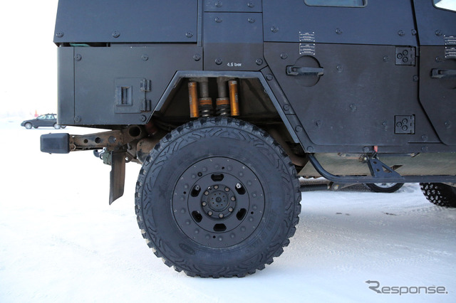 メルセデスベンツ LAPV(Light Armored Patrol Vehicle)スクープ写真
