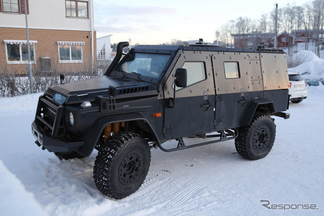 メルセデスベンツ LAPV(Light Armored Patrol Vehicle)スクープ写真
