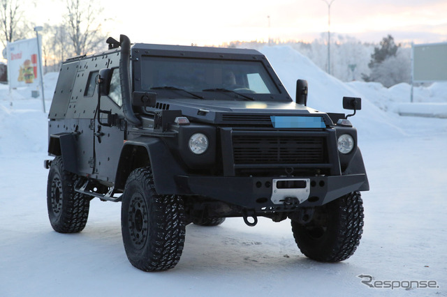 メルセデスベンツ LAPV(Light Armored Patrol Vehicle)スクープ写真