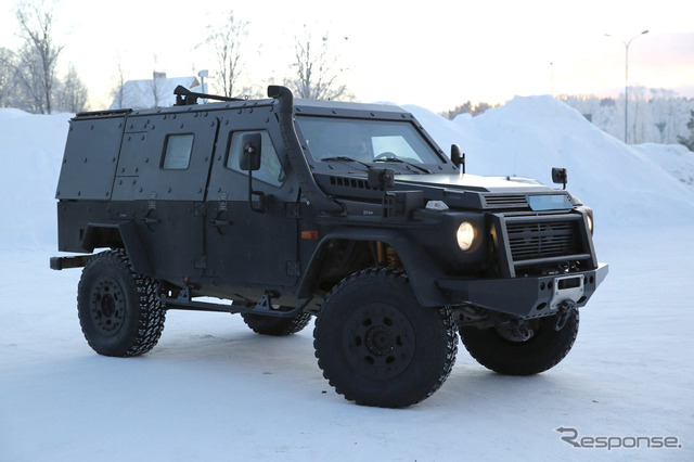 メルセデスベンツ LAPV(Light Armored Patrol Vehicle)スクープ写真