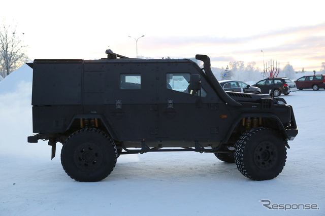 メルセデスベンツ LAPV(Light Armored Patrol Vehicle)スクープ写真