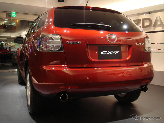 マツダ CX-7 先行展示…写真蔵