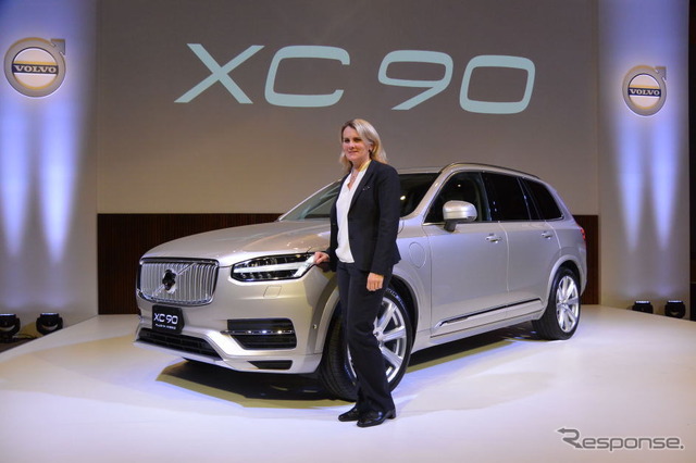 ボルボ XC90 新型発表会