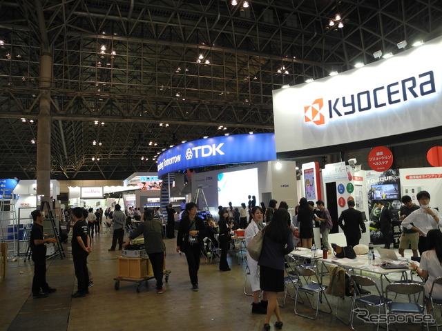開幕前日の会場風景(2015年)