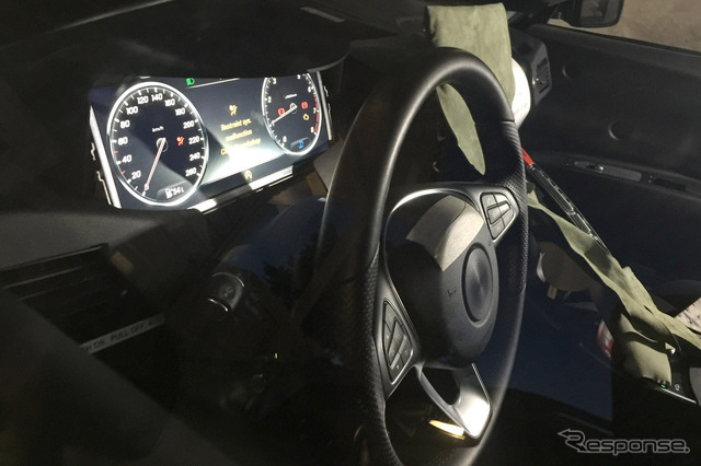 アストンマーティンDB11スクープ写真