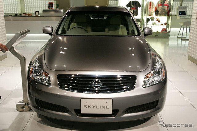 日産、自社開発ハイブリッドは『スカイライン』に