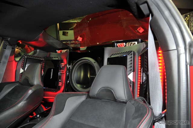 イースコーポレーション lc sound factory BRZ(東京オートサロン16)