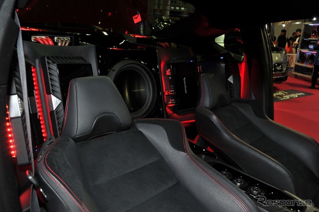イースコーポレーション lc sound factory BRZ(東京オートサロン16)