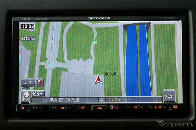 【最新カーナビ徹底ガイド2006秋冬】パイオニア AVIC-HRZ88G…楽ラク操作で本格ナビ性能