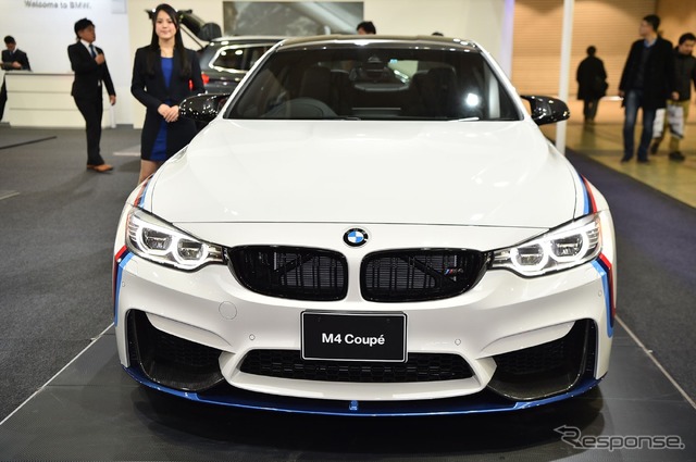 BMW M4 クーペ with Mパフォーマンスパーツ(東京オートサロン16)