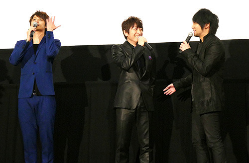 宮野真守&小野大輔&中村悠一/『新劇場版「頭文字D」Legend3-夢現-』初日舞台挨拶
