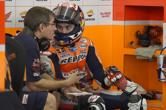 Repsol Honda Teamのダニ・ペドロサ。