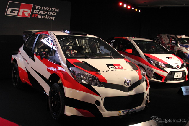 参戦マシンの『ヤリスWRC』