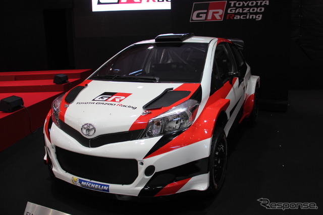 参戦マシンの『ヤリスWRC』