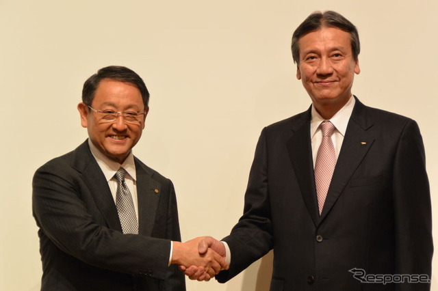 トヨタ自動車 ダイハツ工業 共同会見